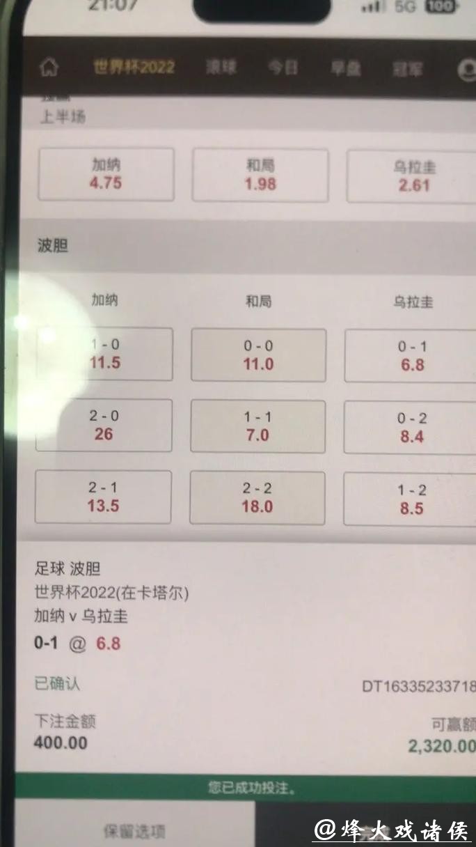 世界杯下注攻略：掌握技巧赢大奖